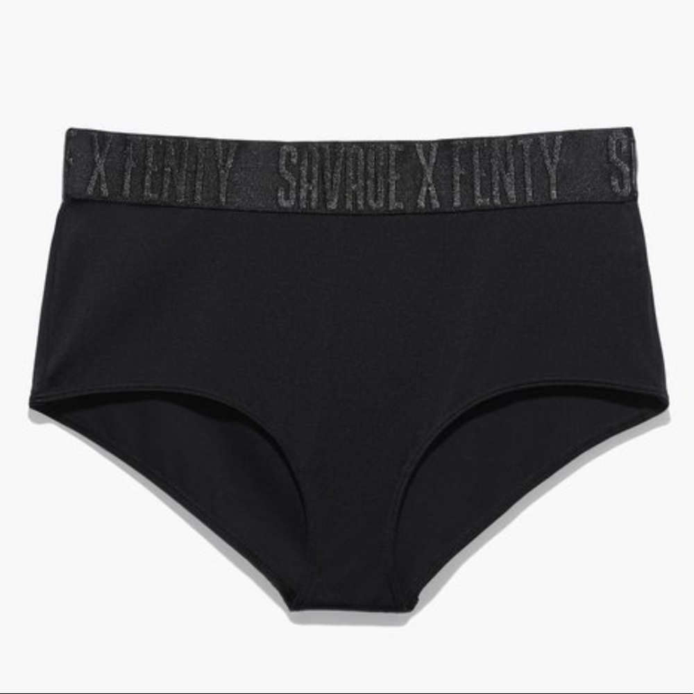 🆕SAVAGE X FENTY Black Booty Short - Size: S